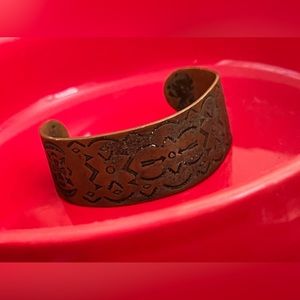 Copper Native American Cuff